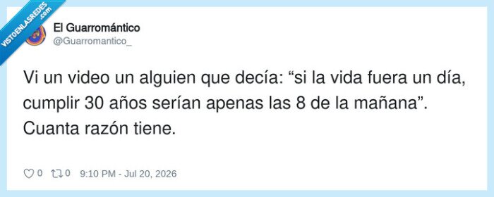 treintena,vida,ma&ntilde;ana,edad,despertador