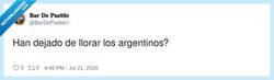 Enlace a Qué va, por @BarDePueblo1
