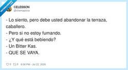 Enlace a Lo del Bitter Kas para cuando, por @chemapizca