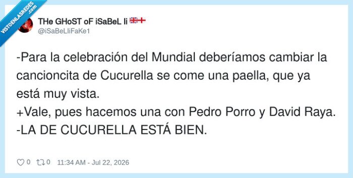Mundial,Cucurella,Paella,PedroPorro,DavidRaya