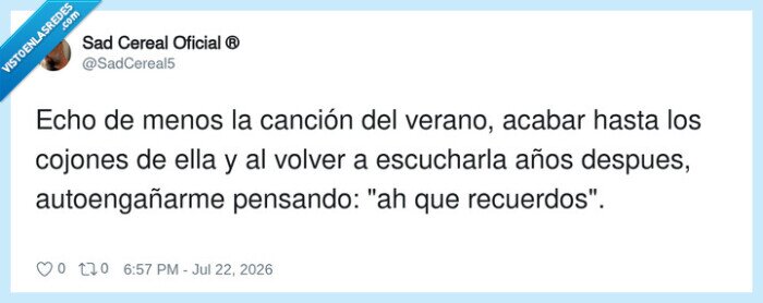 cancionverano,recuerdos,autoengano,nostalgia,m&uacute;sica