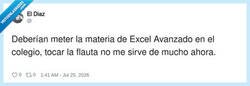 Enlace a Yo en la reunión de trabajo cuando sacan un Excel con gráficos