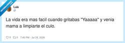 Enlace a Los tiempos en que tu mayor problema era que mamá te limpiase la cara con saliva y orgullo
