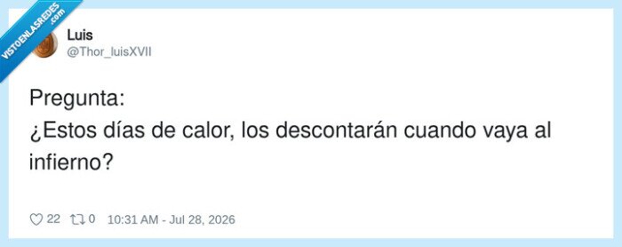 calor,infierno,descontar,pregunta