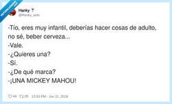Enlace a Cuando tu tío intenta ser adulto pero al final es más infantil que tú, por @Hanky_solo