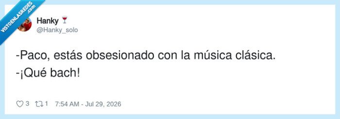 m&uacute;sica cl&aacute;sica,Bach,obsesi&oacute;n,di&aacute;logo,juego de palabras