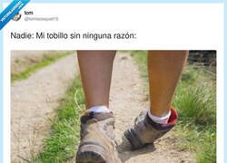 Enlace a Y un esguince para 3 semanas, por @tomiezequiel15