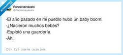 Enlace a La guardería petándolo, por @Runnercervecero