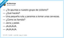 Enlace a Jarra y pedal, por @WanchopeMr