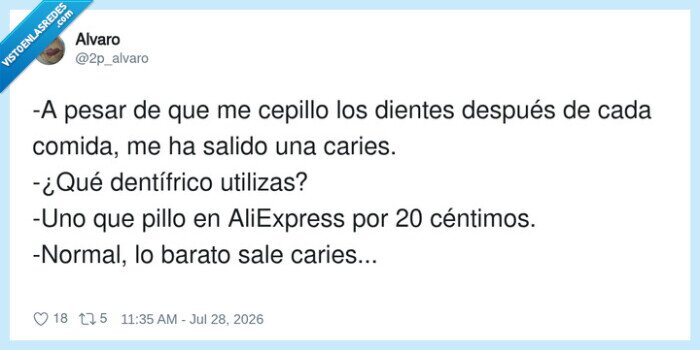 caries,dentifrico,AliExpress,barato,saludbucal
