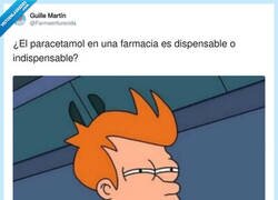 Enlace a Cuando el farmacéutico te hace una pregunta que sabes que tiene trampa, por @Farmaenfurecida