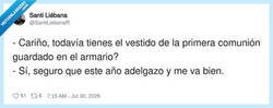 Enlace a Ese vestido no está guardado, está en modo “próximo lunes empiezo”, por @SantiLiebanaR