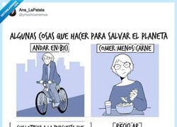 Enlace a Yo reciclando mientras el sistema prende fuego por detrás: equipo, ¿eh?, por @ymuchosmemes