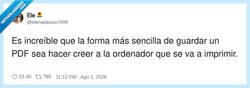 Enlace a Y luego te pregunta si estás seguro de que quieres imprimir 47 páginas, por @elenadesaa1999