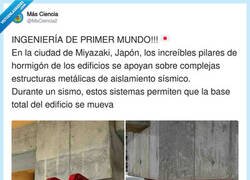 Enlace a Mientras España discute si poner un columpio en la plaza, Japón anda aquí con sistemas anti-terremotos que se mueven solos