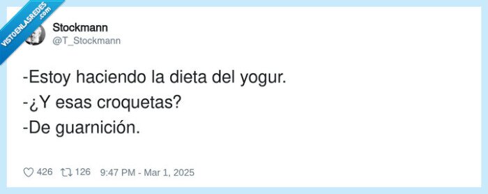 1747549 - La dieta del yogur tiene más agujeros que mi cuenta bancaria, por @T_Stockmann
