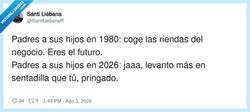 Enlace a De heredar el imperio a heredar la depresión, vaya evolución, por @SantiLiebanaR