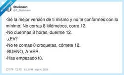 Enlace a No te conformes con lo mínimo… salvo con las croquetas, ahí sí que me has convencido, por @T_Stockmann