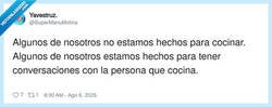 Enlace a Yo no cocino, yo doy apoyo moral desde la barra, por @SuperManuMolina