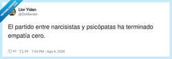 Enlace a Cero empatía y todos pidiendo el MVP, por @DeMierder