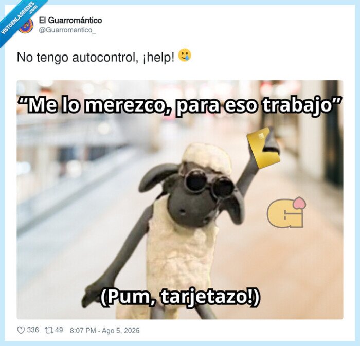 autocontrol,trabajo,compras,tarjeta,mascota