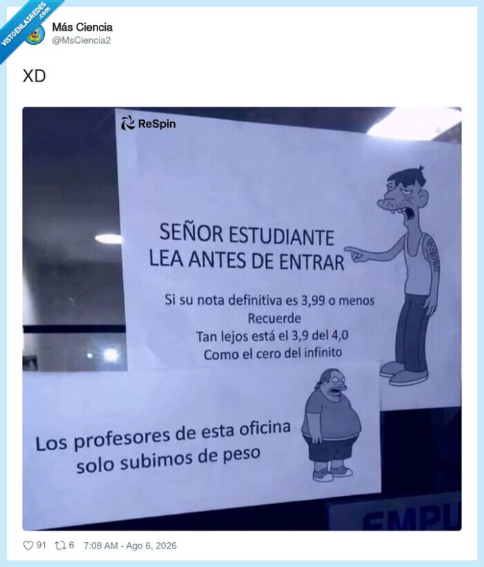 estudiante,notas,profesores,infinito