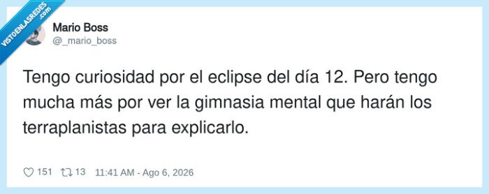 eclipse,terrapienistas,gimnasia mental,curiosidad,explicaciones