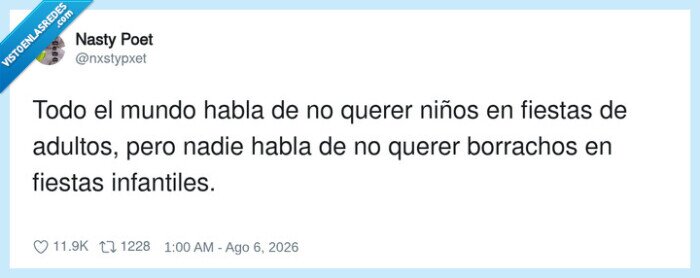 fiestas,adultos,ni&ntilde;os,borrachos,comentario