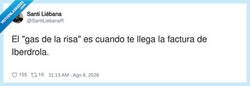 Enlace a Cuando ves el recibo de la luz y te da más risa que miedo, por @SantiLiebanaR