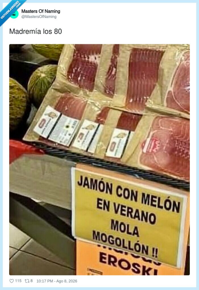 jam&oacute;n,mel&oacute;n,verano,mola,eroski
