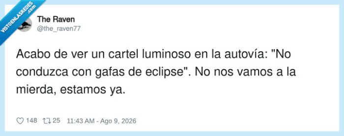 eclipse,gafas,conducci&oacute;n,autov&iacute;a,cartel