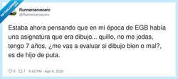 Enlace a Cuando te das cuenta de que la educación española no ha mejorado, por @Runnercervecero