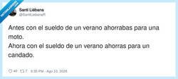 Enlace a La inflación te quita hasta la moto, por @SantiLiebanaR