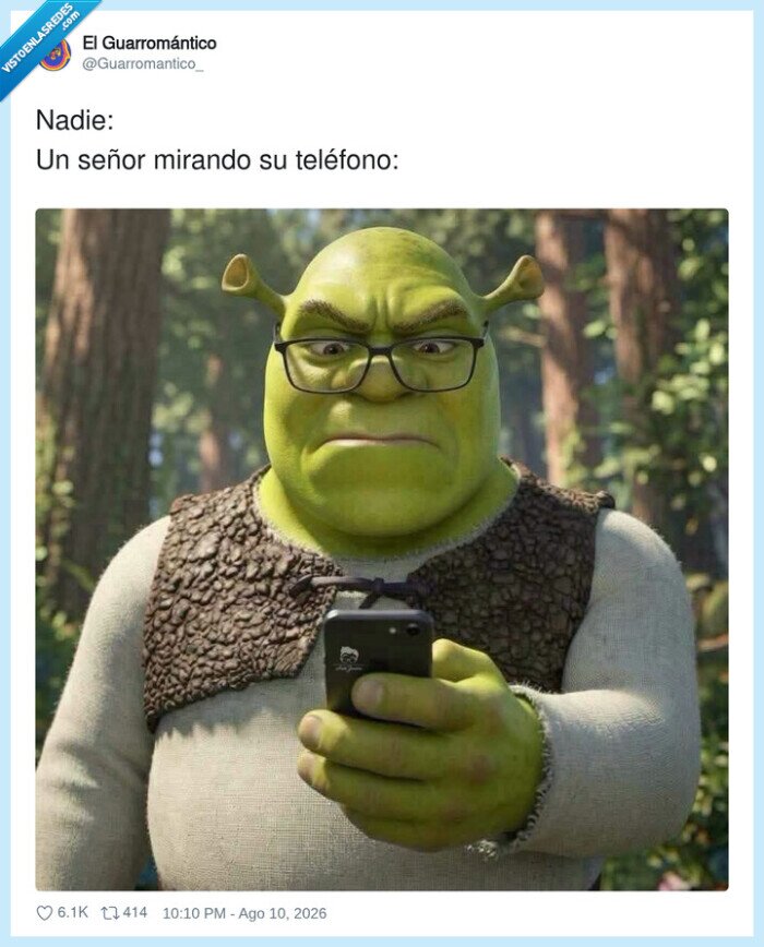 shrek,tel&eacute;fono,expresi&oacute;n,hombre