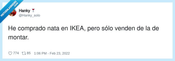 nata,IKEA,montar,compra