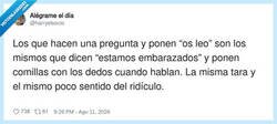 Enlace a Vergüenza ajena garantizada, por @harryelsocio