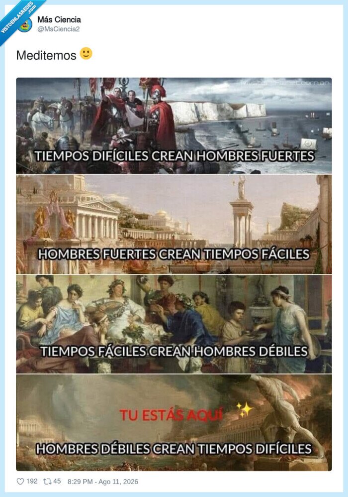 historia,ciclo,decadencia,civilizacion,pereza
