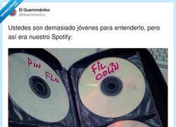 Enlace a Spotify en 2005, por @Guarromantico_
