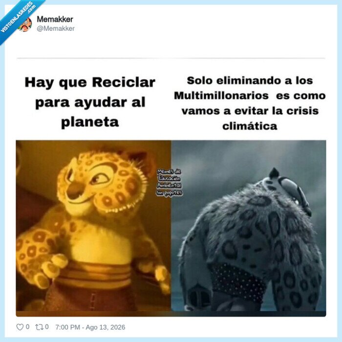 reciclaje,milmillonarios,clima,hipocresia,politica