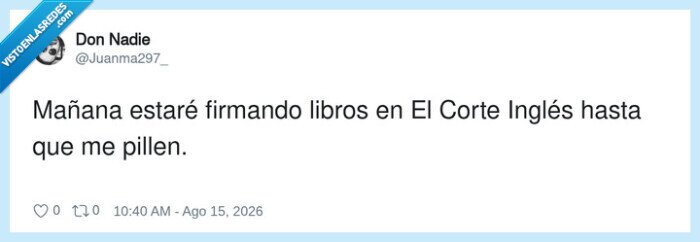 libros,firma,ElCorteIngl&eacute;s,pillado
