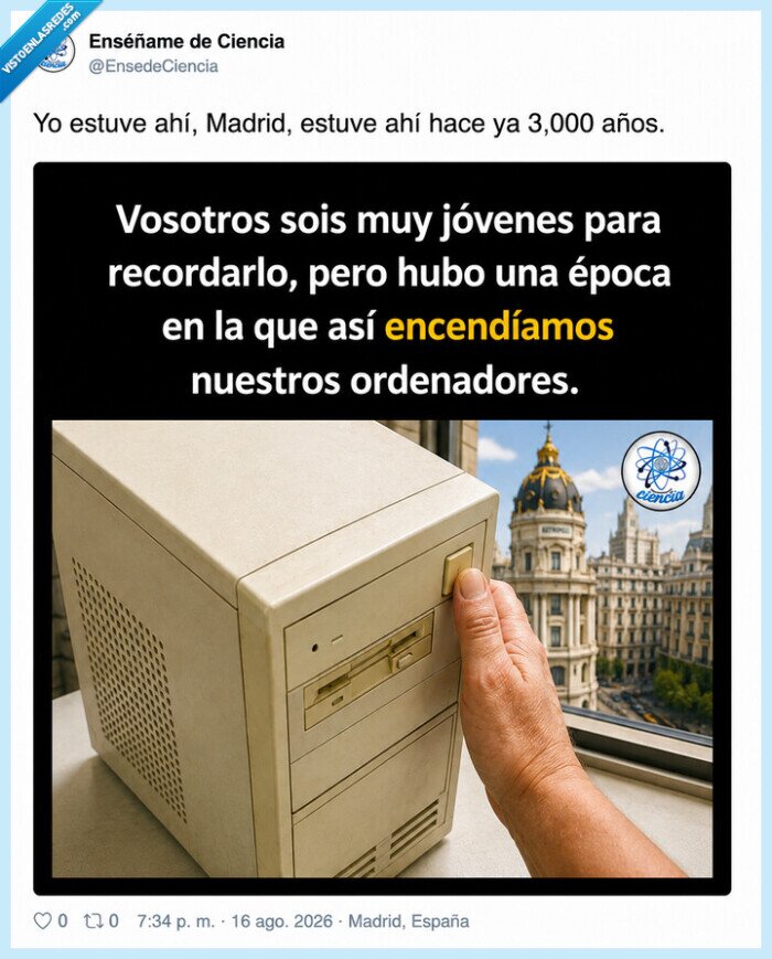 ordenador,antigua,encender,nostalgia,tecnolog&iacute;a