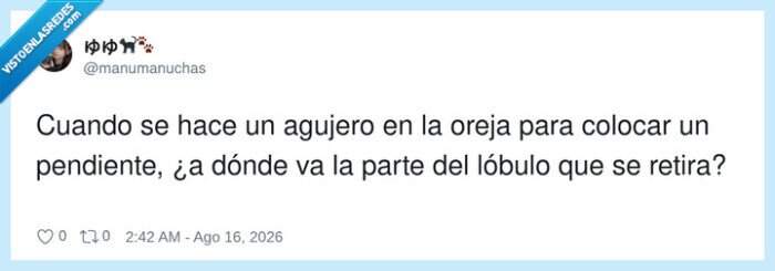lobulo,piercing,oreja