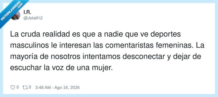deportes,masculinos,comentaristas,voz,mujer