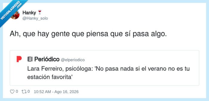 verano,psic&oacute;loga,calor,gustos,drama