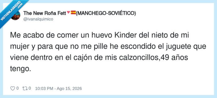 kinder,calzoncillos,nieto,culpabilidad,esconder