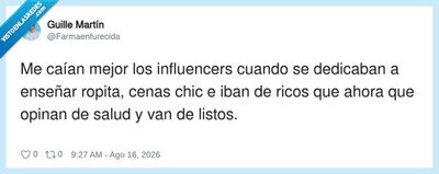 Mejor vef de ayer