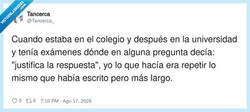 Enlace a La técnica de rellenar sin saber una mierda, por @Tancerca_