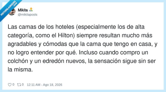 hoteles,cama,confort,Hilton,dormir