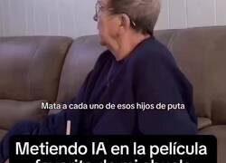 Enlace a Un nieto usó IA para poner imágenes de su abuela en su película favorita
