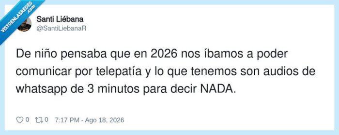 telepat&iacute;a,whatsapp,audios,2026,nada